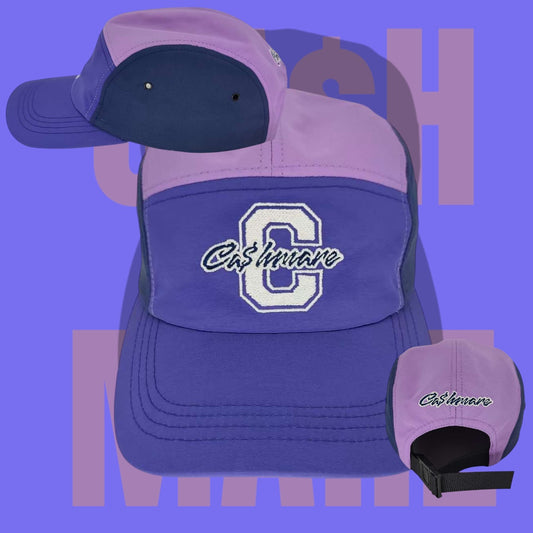 5 panel color block hat